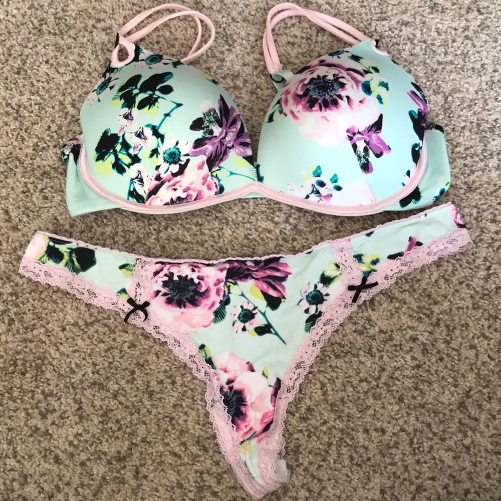 Padded Bra and thong set